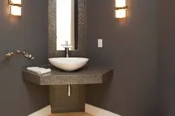 Bathroom sink design