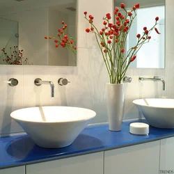 Дизайн ванной комнаты мойки