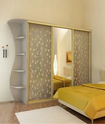 Wardrobes for the bedroom in a modern style beautiful photos