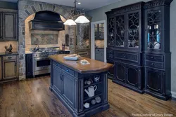 Antique kitchen interior