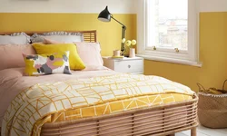 Yellow Bedroom Interior