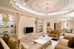 Plasterboard Ceilings Photo For Living Room Photo Design