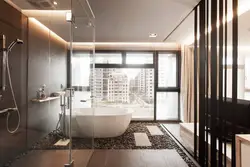 Ванная комната дизайн ванна и кабина