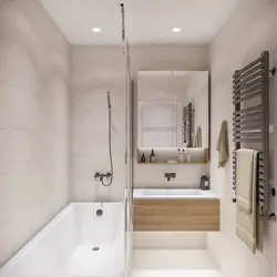 Bathroom design 3 7 sq m with toilet