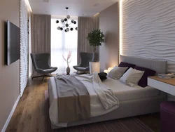 Bedroom design 3d panels