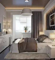 Design of a small bedroom 9 sq.m.