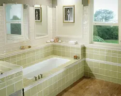 Beautiful bathroom tiles photo