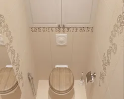 Туалет В Кафеле Дизайн В Квартире