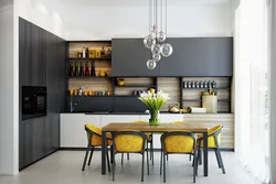 Kitchen in modern style photo interior