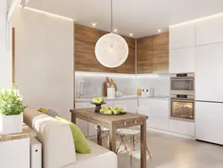 Кухни 14 кв м дизайн в современном стиле светлых тонах
