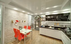 Photo of kitchen suspended ceilings in a modern style