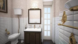 Bathroom design wallpaper and tiles