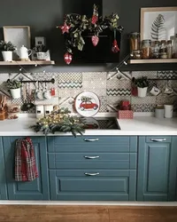 Photo Of How To Decorate The Kitchen For The New Year With Your Own Hands
