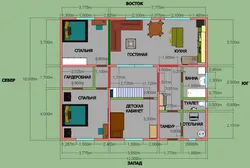 Аднапавярховы дом з трыма спальнямі і тэрасай фота