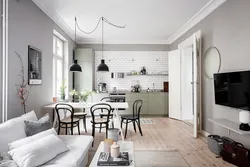 Kitchen in Scandinavian style photo