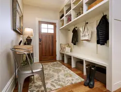 Furniture arrangement in the hallway photo