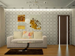 Types of wallpaper designs in the living room