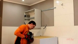 Как повесить кухню в квартире фото