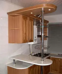 Дома на кухне стойка дизайн