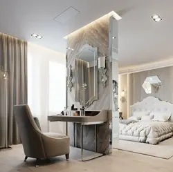 Bedroom design in modern style photo dressing table