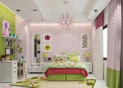 Girls Bedroom Photo Design