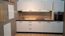 Дизайн Кухни Длиной 4 Метра С Холодильником Прямой