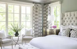 Curtains for the bedroom in a modern style 2023 photo