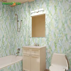 Wallpaper for bathroom waterproof photo