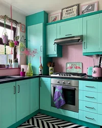 Small Kitchen Interior All Colors