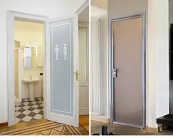 Which doors are best for bathrooms and toilets photo