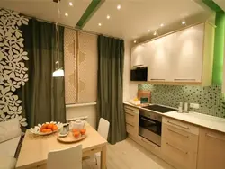 Кухня 8 м дизайн с диваном