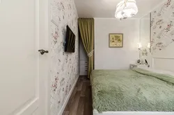 Bedroom design in 9 m Khrushchev
