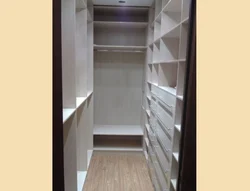 Design of a storage room in an apartment