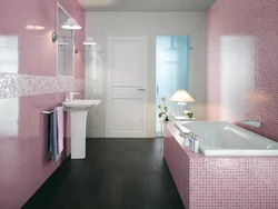 Pink bathroom design