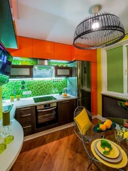 Кухня в ярких тонах дизайн фото