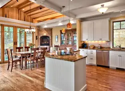 House design inside kitchen photo