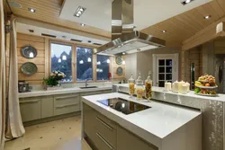 House Design Inside Kitchen Photo