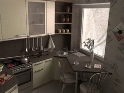 Kitchen 5 M In Khrushchev Design