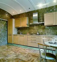 DIY kitchen wall design inexpensively