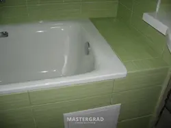 Как заделать щели в ванной фото