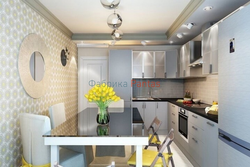 Wallpaper for kitchen design for 9 meters