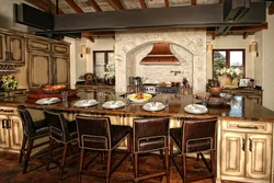 Spanish style kitchen design