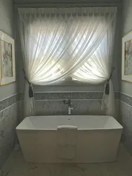 Занавески В Ванной Комнате На Окно Фото
