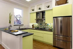 Beige color combination with other colors in the kitchen photo