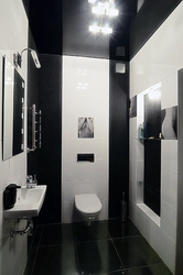 Ванна С Туалетом Дизайн В Белом Цвете
