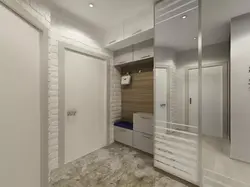 Дизайн шкафов в прихожую светлый
