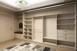 All built-in wardrobes in the hallway photo