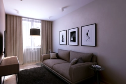 Интерьер гостиной в квартире 18 кв м в современном стиле