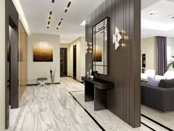 Interior design of hallway hallway in modern style