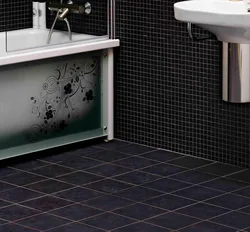 Bathroom floor tiles photo